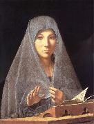 Antonello da Messina Antonello there measuring, madonna Annunziata oil painting picture wholesale